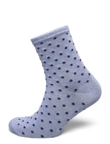 Pcsebby Glitter Long 1-Pack Patteren Cp Lingerie Socks Regular Socks B...