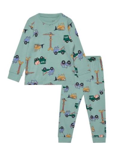 Pajama Cars Dinos Pyjamas Set Blue Lindex