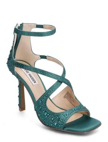 Reclaimed-J Sandal Sandal Med Klack Green Steve Madden