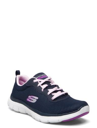 Womens Flex Appeal 4.0 - Brilliant View Låga Sneakers Blue Skechers