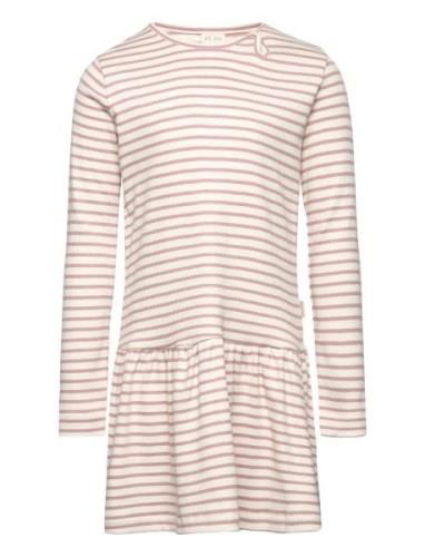 Dress L/S Modal Striped Dresses & Skirts Dresses Casual Dresses Long-s...