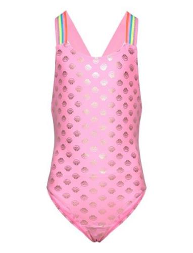 Swimming Costume Baddräkt Badkläder Pink Billieblush