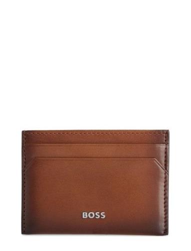 Highway_Br_Card_Case Accessories Wallets Cardholder Brown BOSS