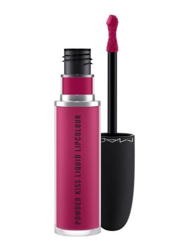 Powder Kiss Liquid Lipstick - Make It Fashun! Läppglans Smink Purple M...