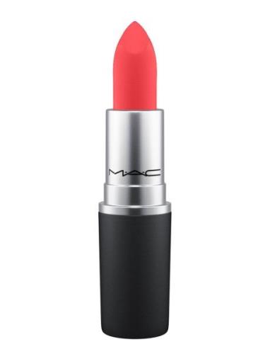 Powder Kiss Lipstick Mandarin O Läppstift Smink Red MAC