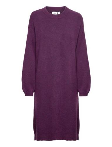 Trixiesz Dress Knälång Klänning Purple Saint Tropez