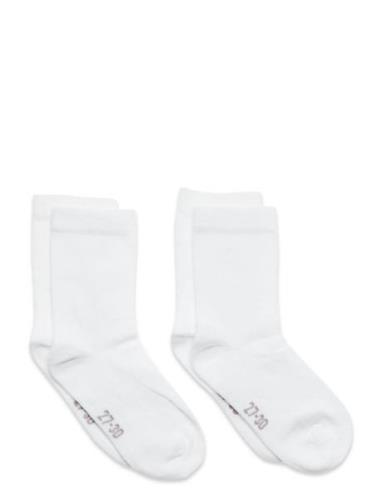 Ankle Sock Sockor Strumpor White Minymo