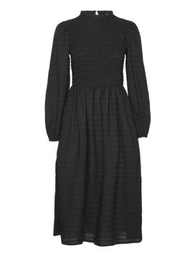 Onljulis Ls Smock Dress Wvn Knälång Klänning Black ONLY