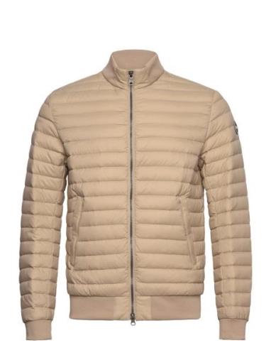 Mens Down Jacket Fodrad Jacka Beige Colmar