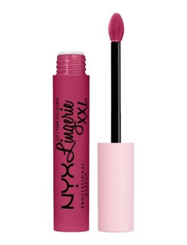 Lip Lingerie Xxl Läppglans Smink Pink NYX Professional Makeup