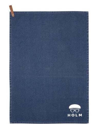 Viskestykke Home Textiles Kitchen Textiles Kitchen Towels Blue Holm