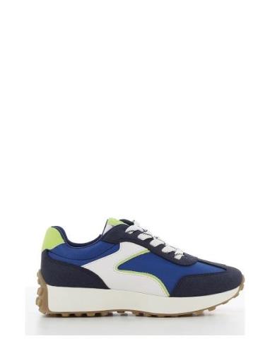 Boys Sneaker Låga Sneakers Blue Leomil