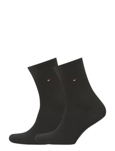 Tommy Hilfiger Th Women Sock Casual 2P Svart