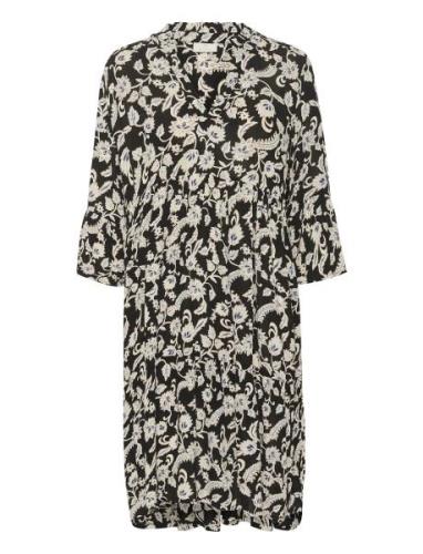 Kaffe Kahera Amber Dress Printed Svart