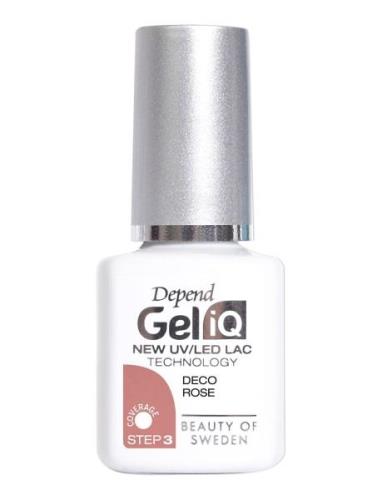 Gel Iq Deco Rose Nagellack Gel Orange Depend Cosmetic