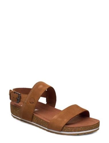 Malibu Waves Backstrap Sandal Saddle Platta Sandaler Brown Timberland