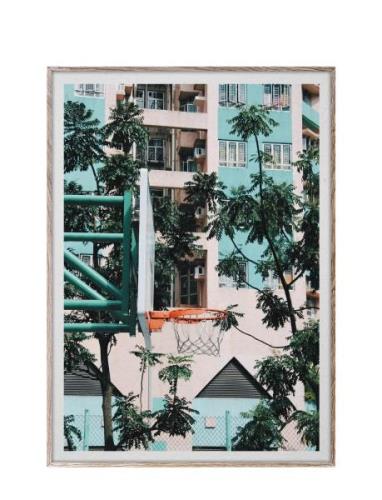 Paper Collective Cities Of Basketball 01 - Hong Kong 50X70 Multi/patte...