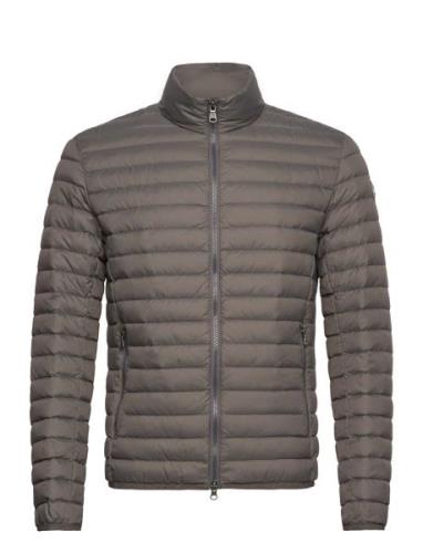 Mens Down Jacket Fodrad Jacka Grey Colmar