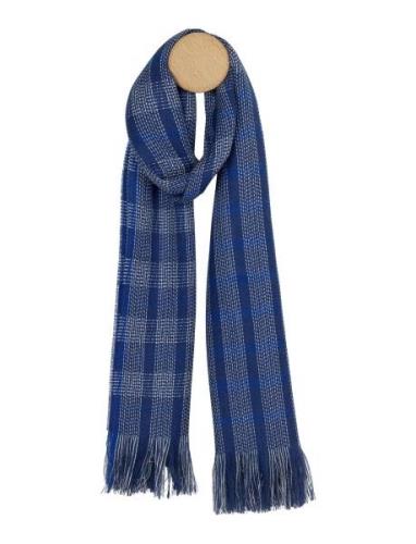 Amsterdam Scarf Accessories Scarves Winter Scarves Blue ELVANG