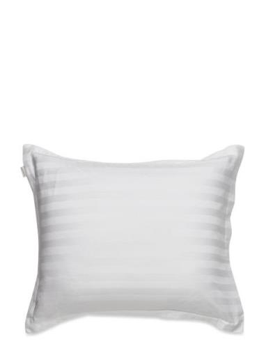 Sateen Stripes Pillowcase Home Textiles Bedtextiles Pillow Cases White...