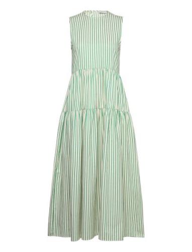 Linna Maxi Dress Maxiklänning Festklänning Green NORR