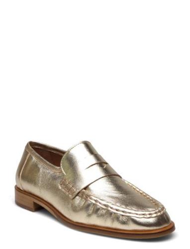 Shoes Loafers Låga Skor Gold Billi Bi