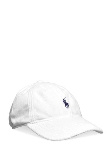Terry Ball Cap Accessories Headwear Caps White Polo Ralph Lauren