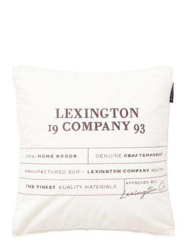 Logo Organic Cotton Canvas Pillow Cover Home Textiles Cushions & Blank...