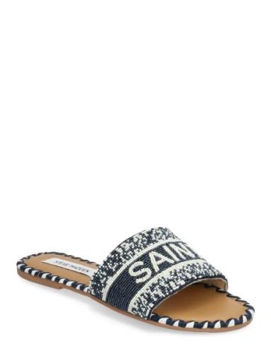 Verah Sandal Platta Sandaler Navy Steve Madden