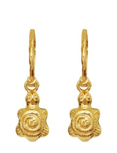 Alona Earrings Örhänge Smycken Gold Maanesten
