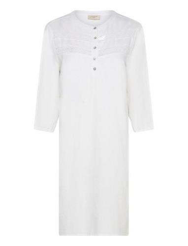 Fqlava-Dress Knälång Klänning White FREE/QUENT