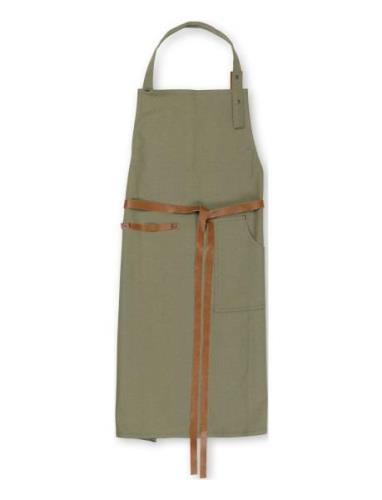 Rå Forklæde Home Textiles Kitchen Textiles Aprons Green Juna