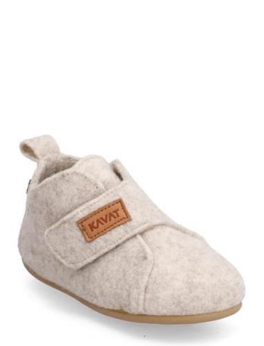 Ulvshyttan Wb Slippers Inneskor Beige Kavat