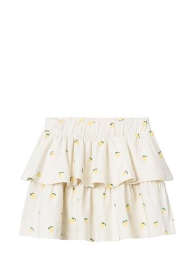 Nmfdia Skirt Dresses & Skirts Skirts Short Skirts White Name It