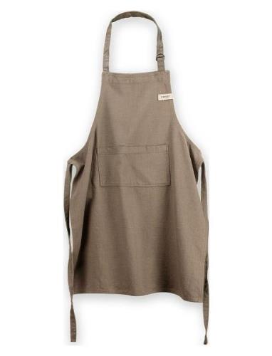 Apron Home Textiles Kitchen Textiles Aprons Brown ERNST