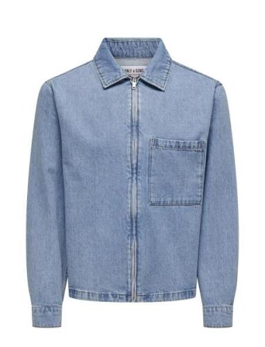 ONLY & SONS Onsjeppe 9628 Azg Dnm Jacket Blå