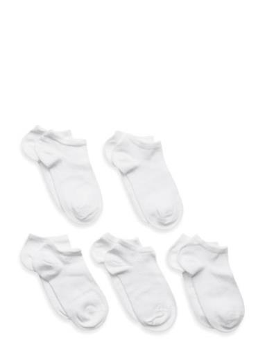 Bb 5P Ankle Sock White Col Sockor Strumpor White Lindex