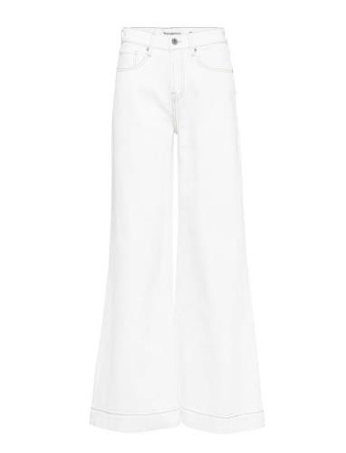 Kersee Hw Flare Jeans Ecru Bottoms Jeans Flares White Tomorrow