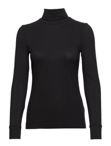 Fondaiw Rollneck Ls Tops T-shirts & Tops Long-sleeved Black InWear