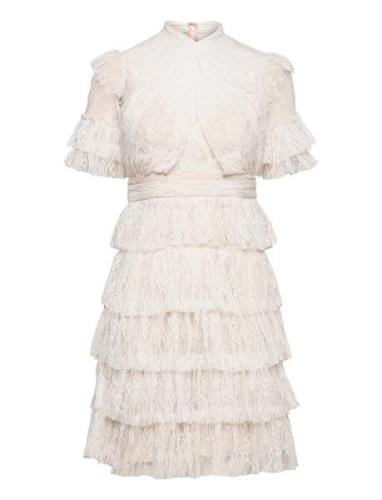 Liona Dress Designers Knee-length & Midi White Malina