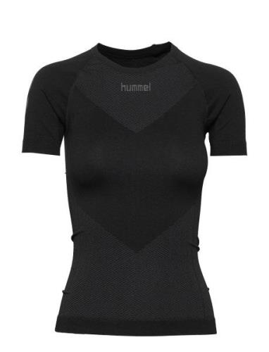 Hummel Hummel First Seamless Jersey S/S W Svart