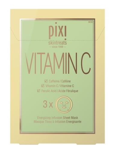 Vitamin-C Energizing Sheet Mask Beauty Women Skin Care Face Masks Shee...