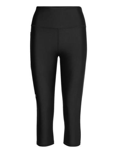 Armour Hi Capri Sport Running-training Tights Black Under Armour