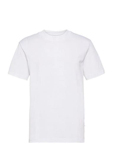 Slhcolman Ss O-Neck Tee Noos Tops T-shirts Short-sleeved White Selecte...