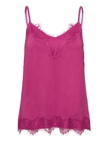 Coster Copenhagen Cc Heart Rosie Lace Top Rosa