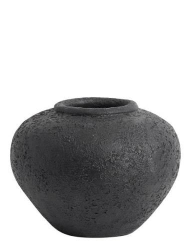 Krukke Luna Black 18 Home Decoration Vases Big Vases Black Muubs