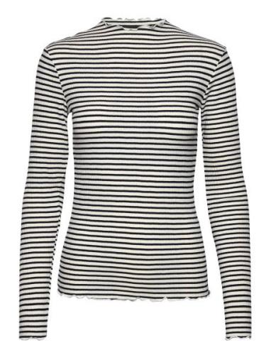 Karen By Simonsen Candacekb Stripe Ls Svart