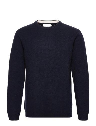 Casual Friday Cfkarl Crew Neck Bounty Knit Marinblå