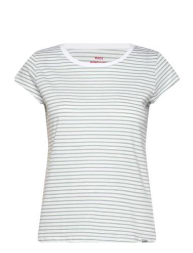 Mads Nørgaard Organic Favorite Stripe Teasy Grön