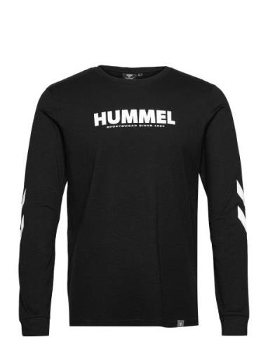 Hmllegacy T-Shirt L/S Sport T-shirts Long-sleeved Black Hummel